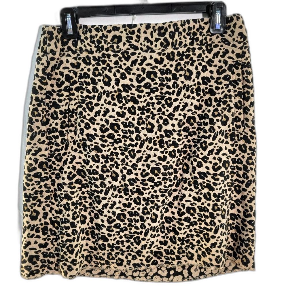 LOFT Animal Leopard Print Straight & Pencil Skirts for Women 4